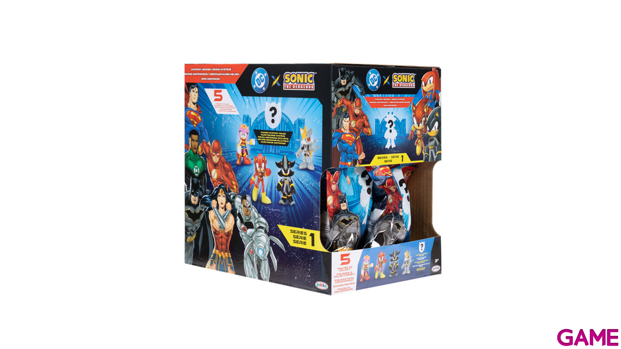 Figura coleccionable Sonic Project Jacket (Sonic, Amy, Shadow & Tails) de 6 cm (surtido)-1